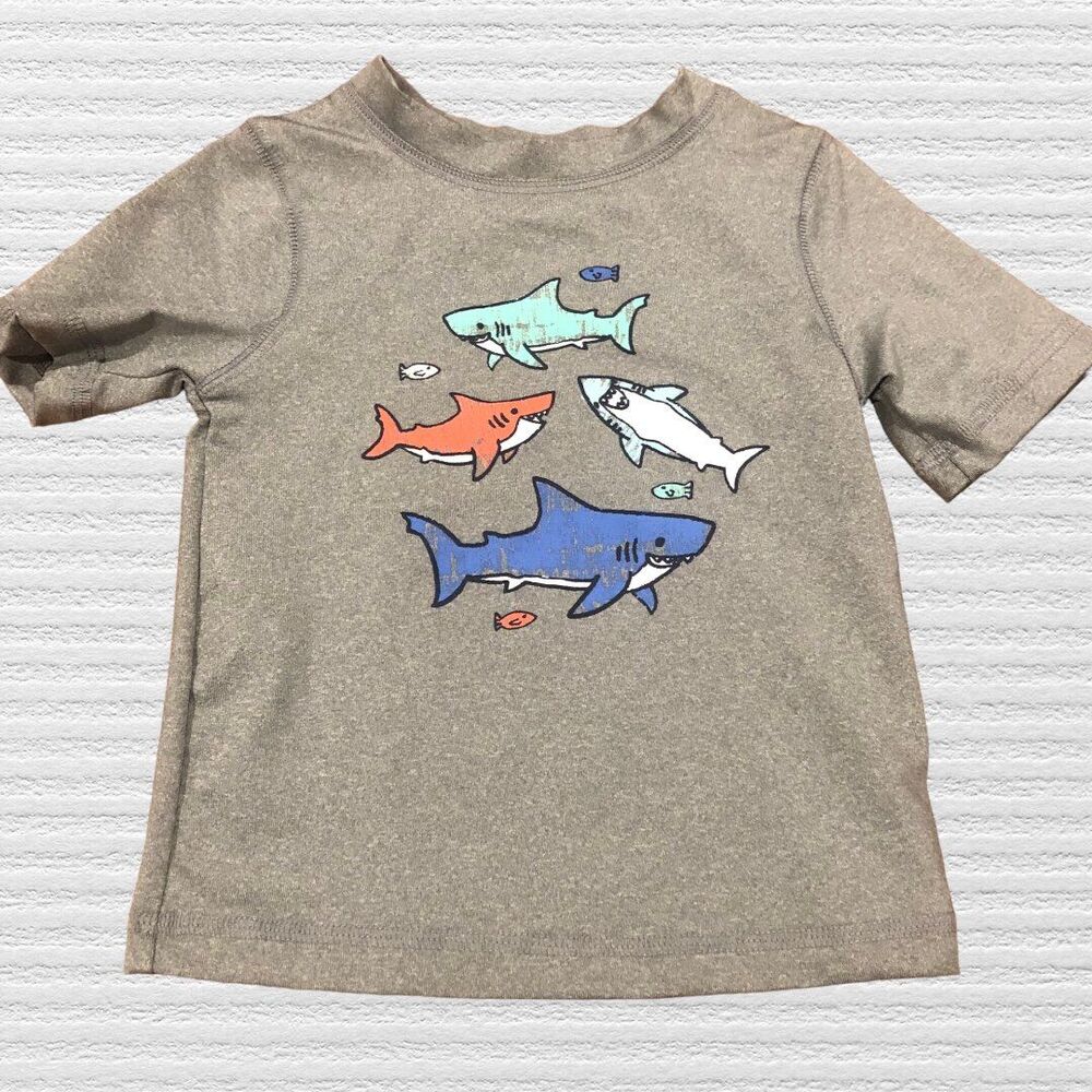 Shark Swin Rash Guard Top 12m Gray